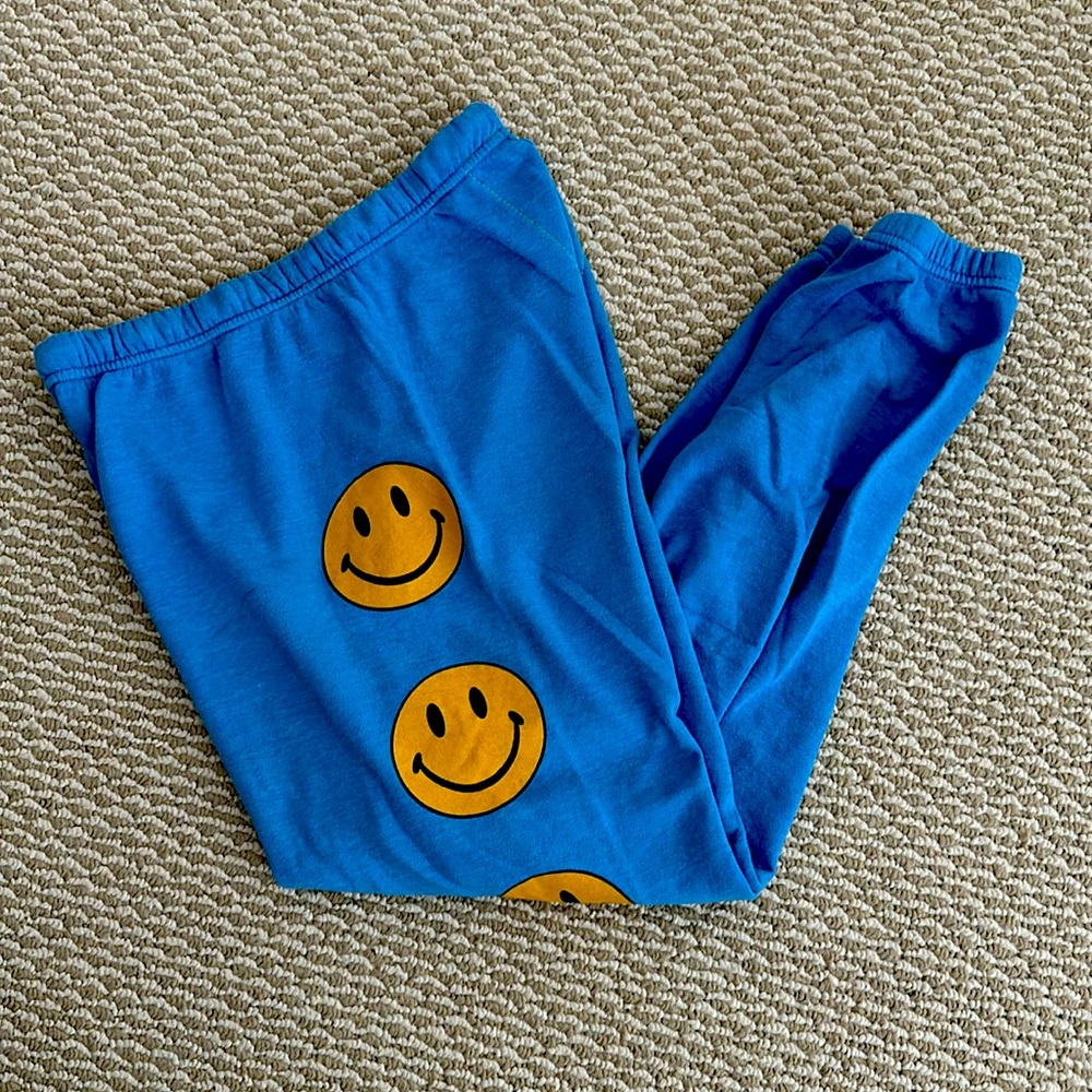 😊😊AVIATOR NATION Smiley Sweatpants/Large😊😊